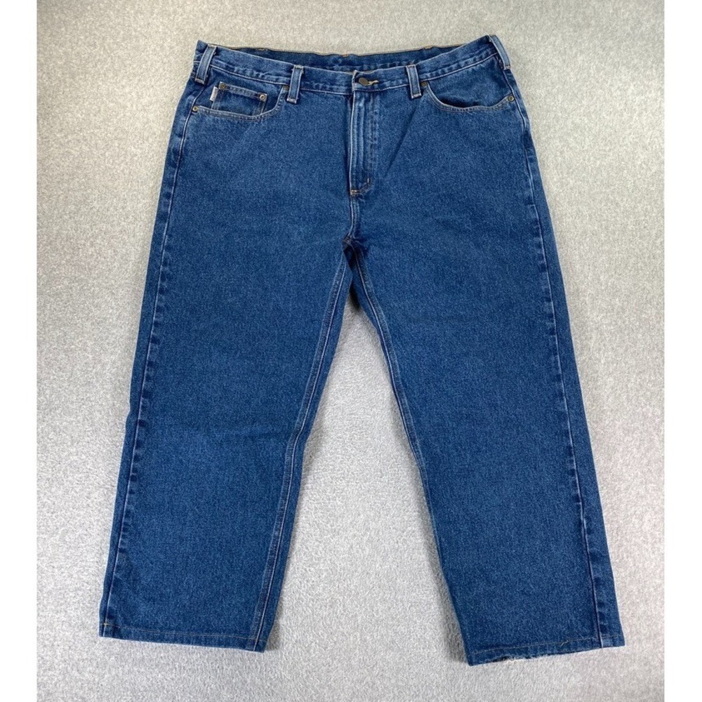 Carhartt Mens Straight Traditional Fit Jeans Mens 42x30 B480 DVB (Fits 41x28)